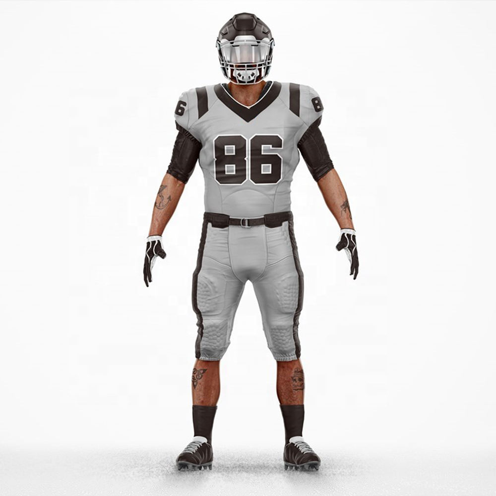 National Apparels New Top Embroidered American Stitched Football Jersey Support Personal Customization Customized Embroidered Logos